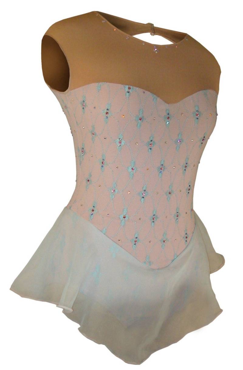 Schlichtes Elegance Eiskunstlaufkleid von starvisions