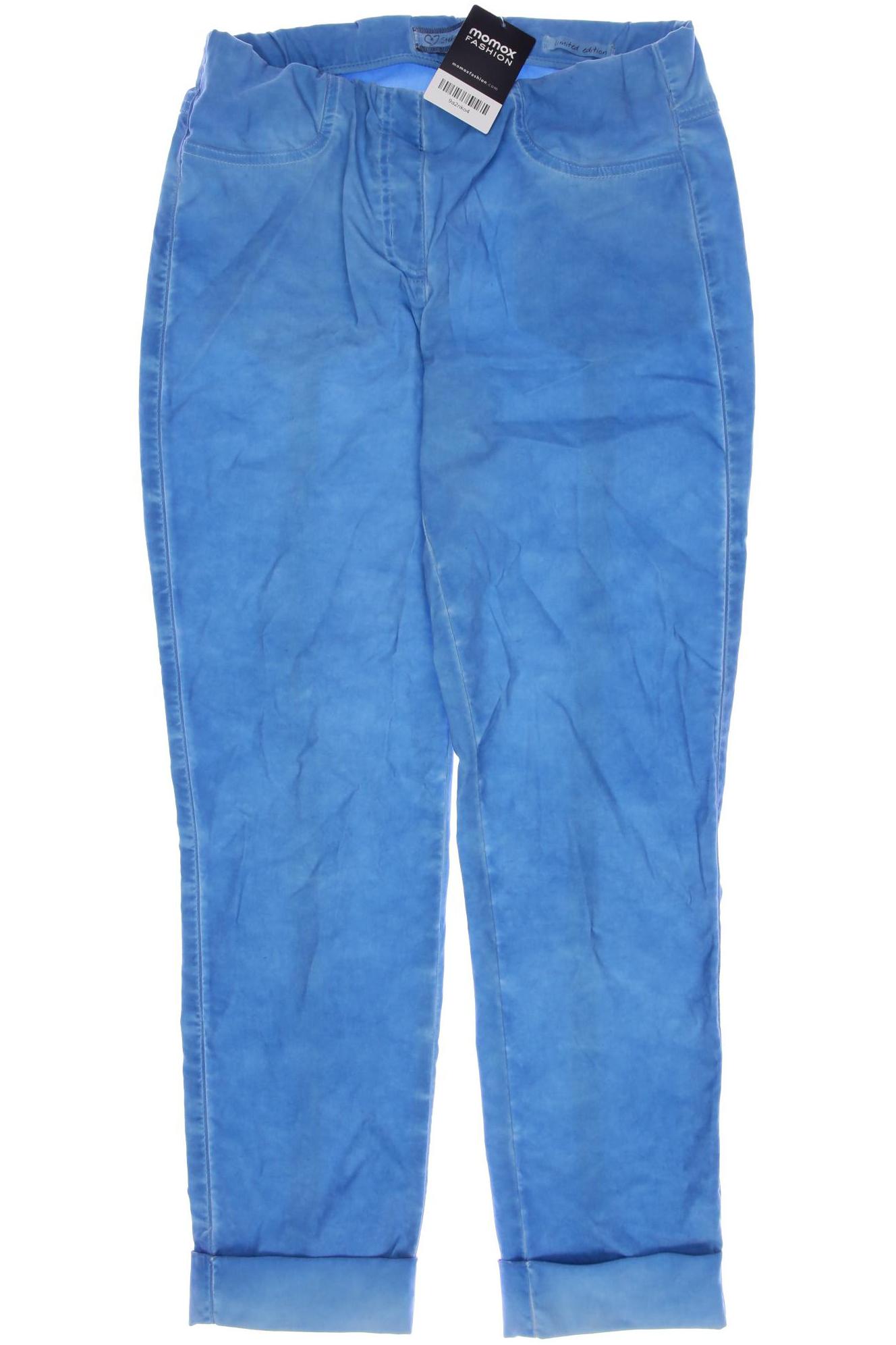 stehmann Damen Stoffhose, blau von stehmann