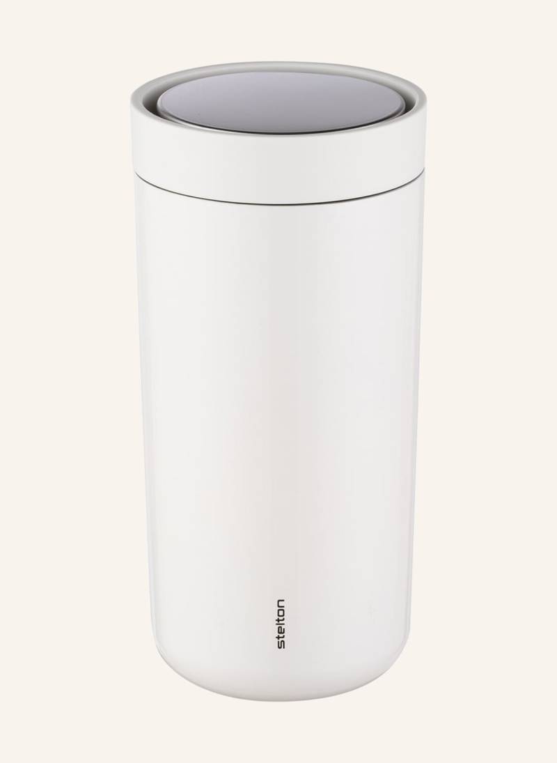 Stelton Thermobecher To Go Click weiss von stelton