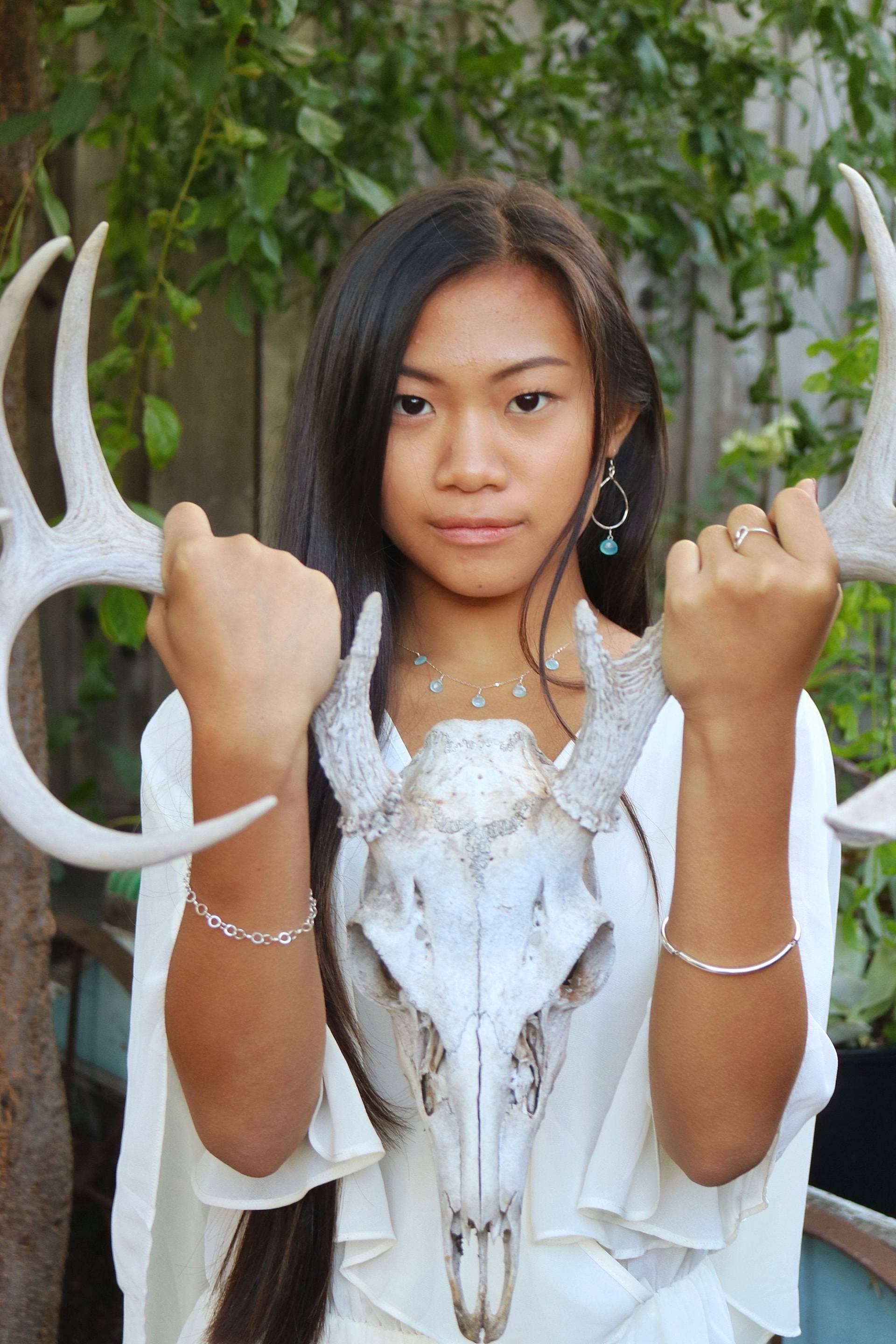 925Er Silber Kettenarmbänder, Kreis Looks, Karabiner Oder Magnetverschluss, Silberarmbänder, Layering Armbänder von stephaniehuang