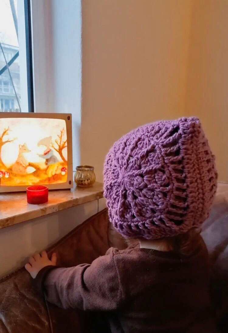 Herbstmütze „Lilith" Elfenmütze Zwergenmütze Babymütze Gehäkelt von stephlene