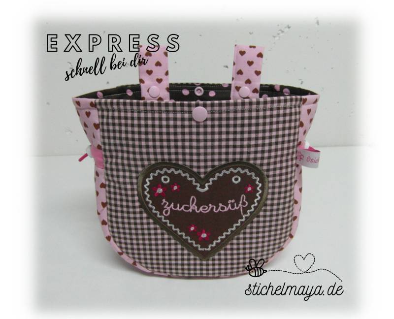 Lenkertasche Laufradtasche Rollertasche von stichelmaya