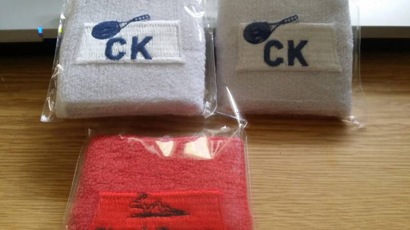 2 X Schweissband Armband Mit Worten Und Kleinem Motiv Bestickt, Tennisschläger, Tischtennisschläger 2 X Schweissband Armband Mit Worten Und Kleinem Motiv Bestickt, Tennisschläger, Tischtennisschläger von stickgud