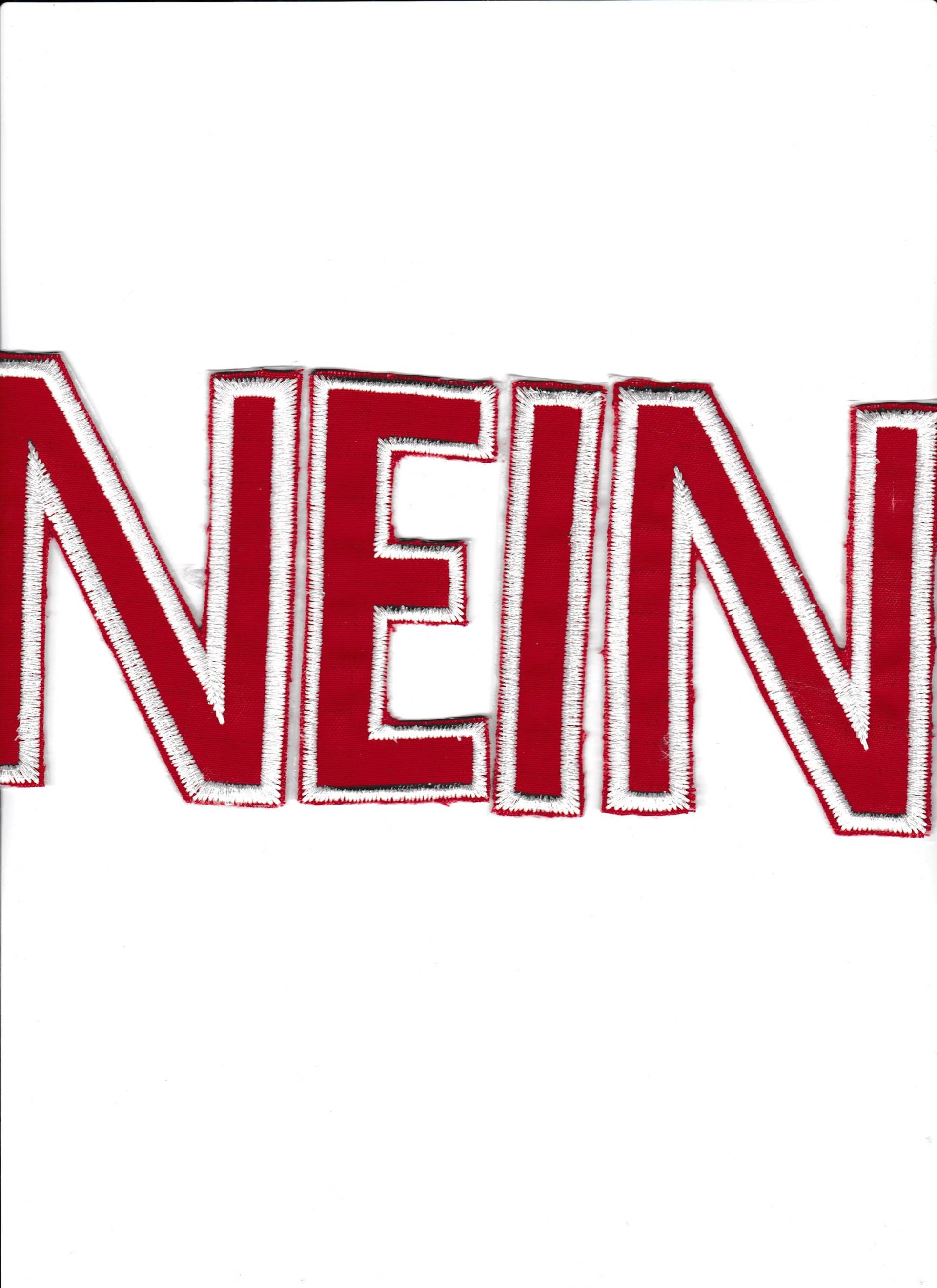 Buchstabe, Zahl 15 cm Hoch Gestickt Buchstabe, Zahl 15 cm Hoch Gestickt von stickgud