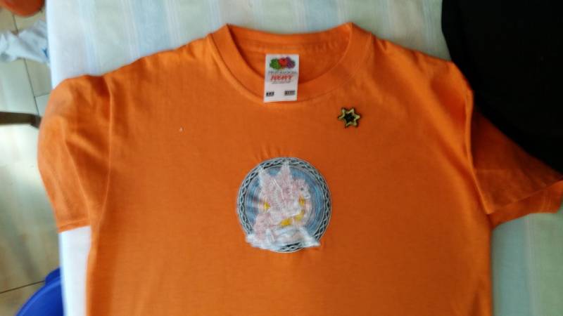 T-Shirt Einhorn Bestickt Name ; Nummer T-Shirt Einhorn Bestickt Name ; Nummer von stickgud