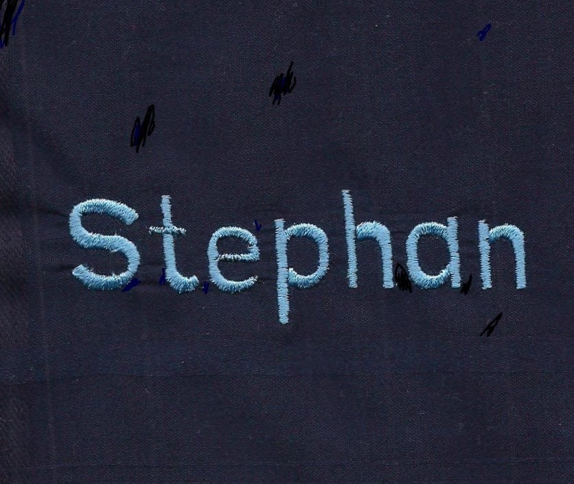 Taschentuch Gestickt Bestickt Mit Mono Oder Text von stickgud