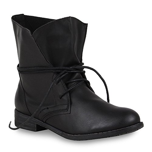 Trendy Damen Schuhe Stiefeletten Blockabsatz Leder-Optik 44438 Schwarz Schwarz 37 Flandell Trendy Damen Schuhe Stiefeletten Blockabsatz Leder-Optik 44438 Schwarz Schwarz 37 Flandell von stiefelparadies