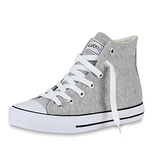 stiefelparadies Sportliche Damen SneakersStoff Camouflage Schnürer Sneaker High Neon Sport Schuhe 43944 Hellgrau Ambler 45 Flandell stiefelparadies Sportliche Damen SneakersStoff Camouflage Schnürer Sneaker High Neon Sport Schuhe 43944 Hellgrau Ambler 45 Flandell von stiefelparadies