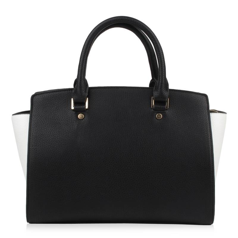 Damen Handtasche - Schwarz Weiß von stiefelpardies.de