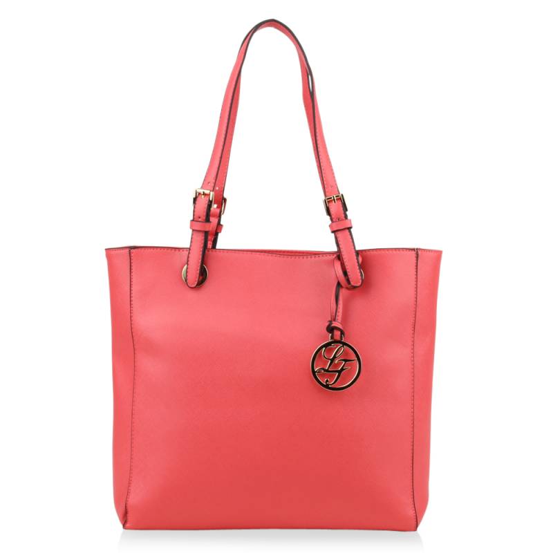 Damen Schulter Tasche - Coral von stiefelpardies.de