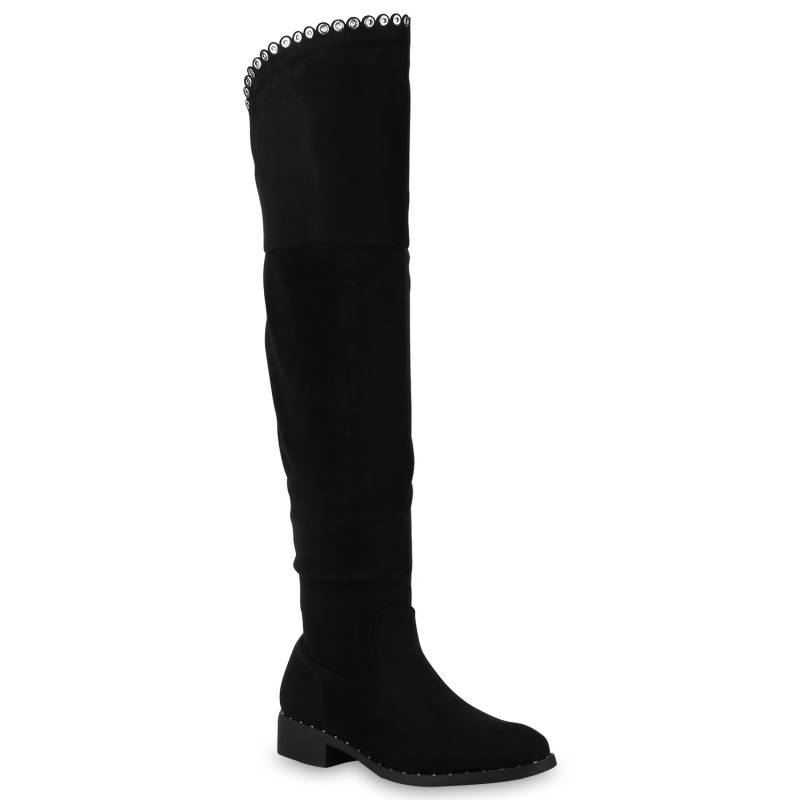 Damen Stiefel Overknees - Schwarz von stiefelpardies.de