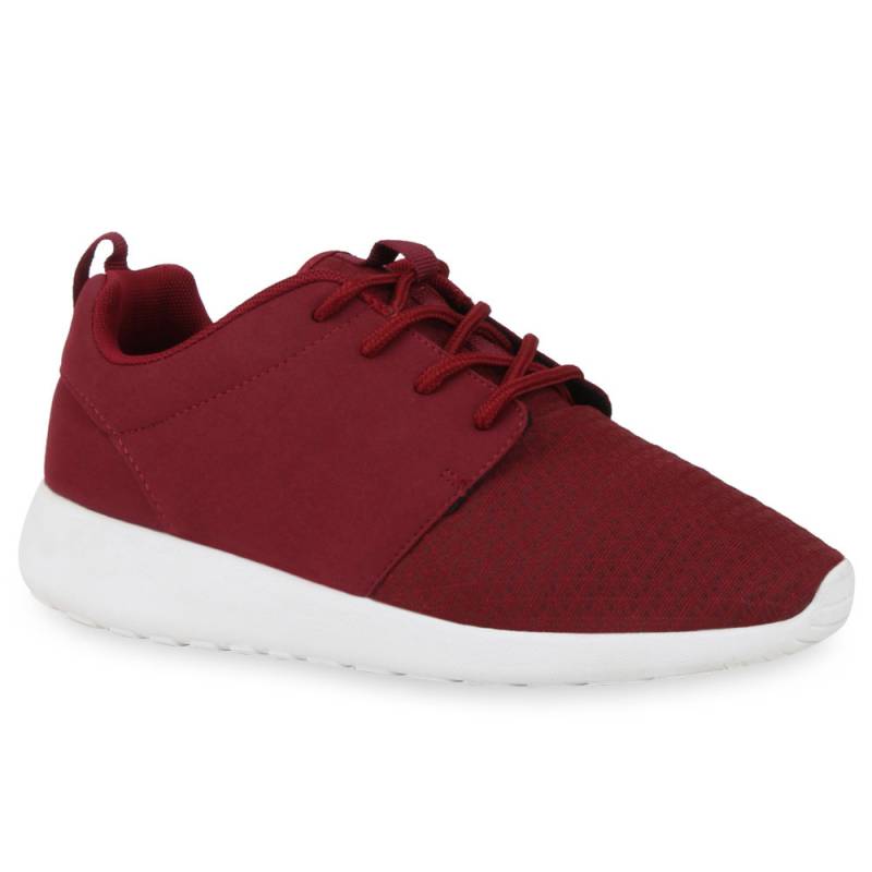 Herren Sportschuhe Laufschuhe - Burgund von stiefelpardies.de