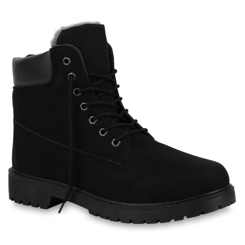 Herren Worker Boots - Schwarz von stiefelpardies.de