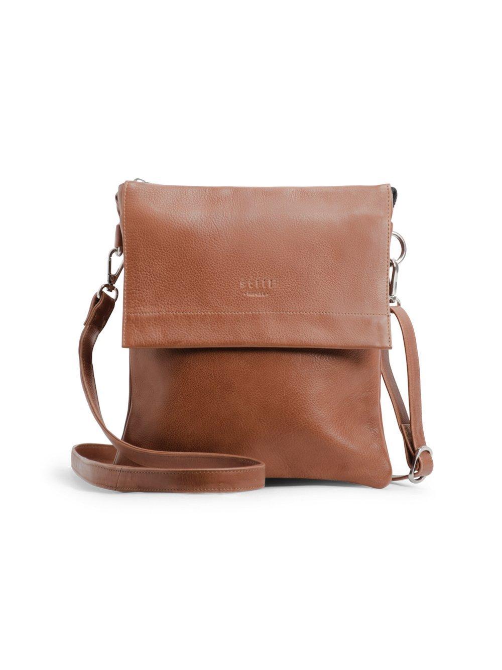 Still Nordic Messenger Bag Damen Leder, camel von still nordic