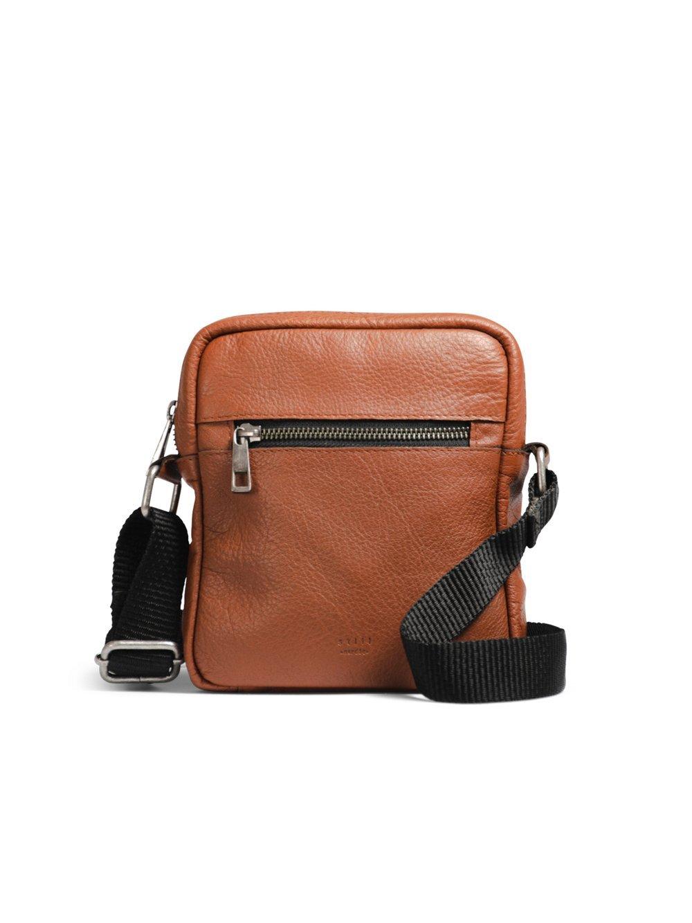 Still Nordic Messenger Bag Herren Leder, braun von still nordic