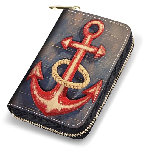 stmedazm Kreditkartenetui für Damen, RFID-blockierend, kleines Leder-Kartenetui mit Reißverschluss, Akkordeon-Brieftaschen, niedliche Cartoon-Katzen, stm-Card Cases-067 von stmedazm