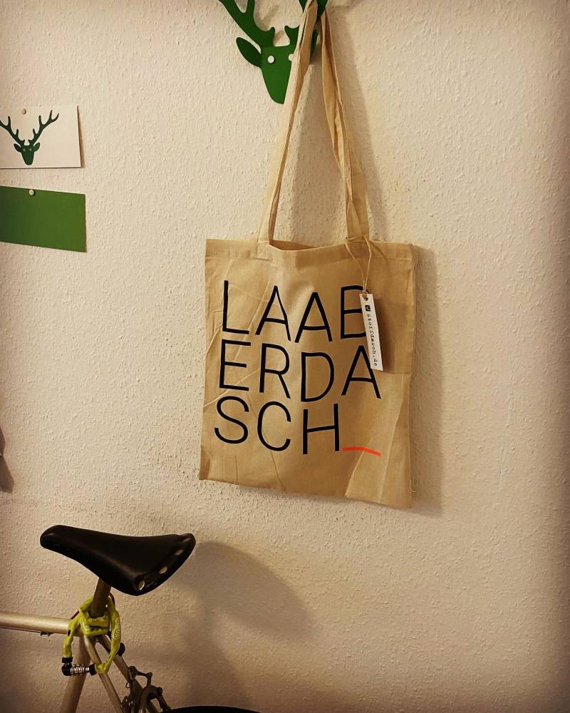 stofftasche Aus Biobaumwolle Mit Siebdruck von stoffdasch