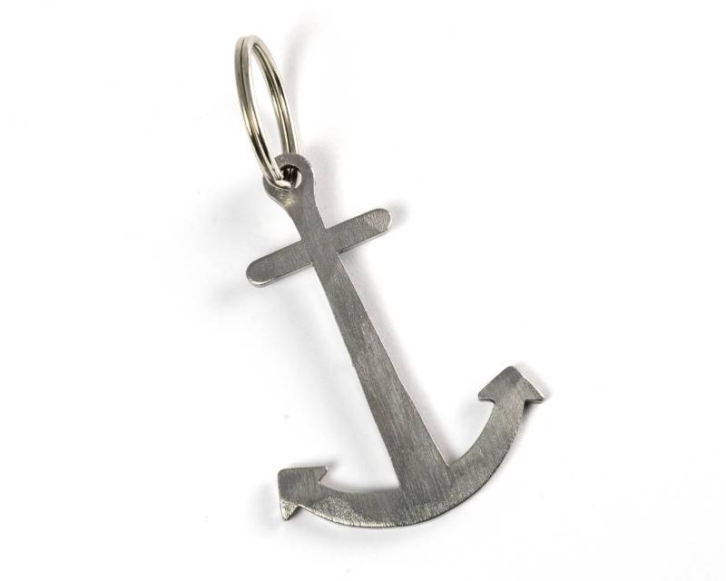 Anker Schlüsselanhänger Aus Metall, Geschenk Für Segler Und Seefahrer, Strandhaus, Boot von stohlerArtMetalWork