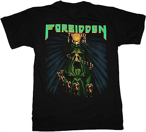 Forbidden Twisted Into Form Thrash Band VIO-Lence Herren T-Shirt, Schwarz, Schwarz , XL von stond