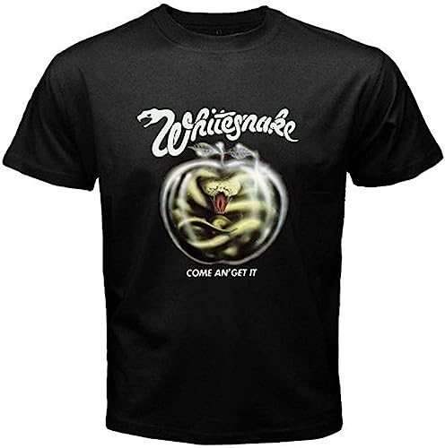 stond White Snake Whitesnake Come an' Get It Herren T-Shirt schwarz Gr, Schwarz , L von stond