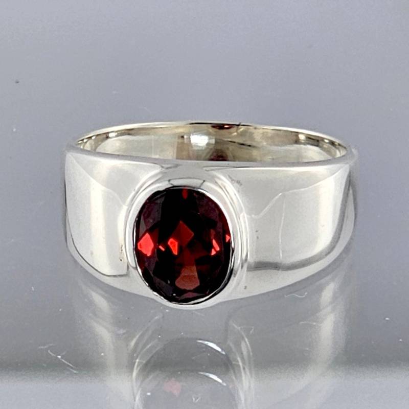 Granat-Silberring Granat-Silberring von stoneandsilverfr