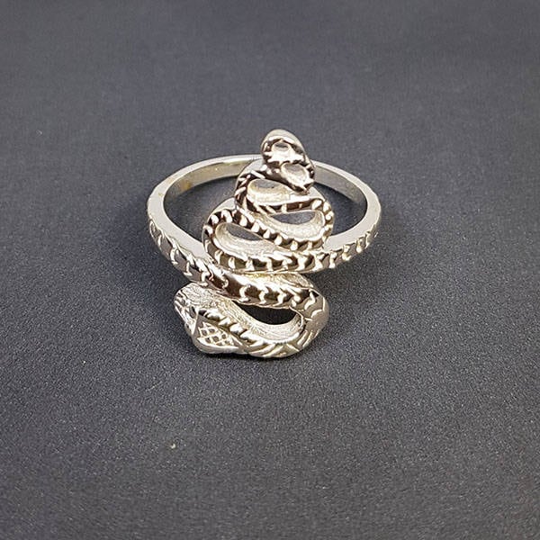Silberner Schlangenring Silberner Schlangenring von stoneandsilverfr