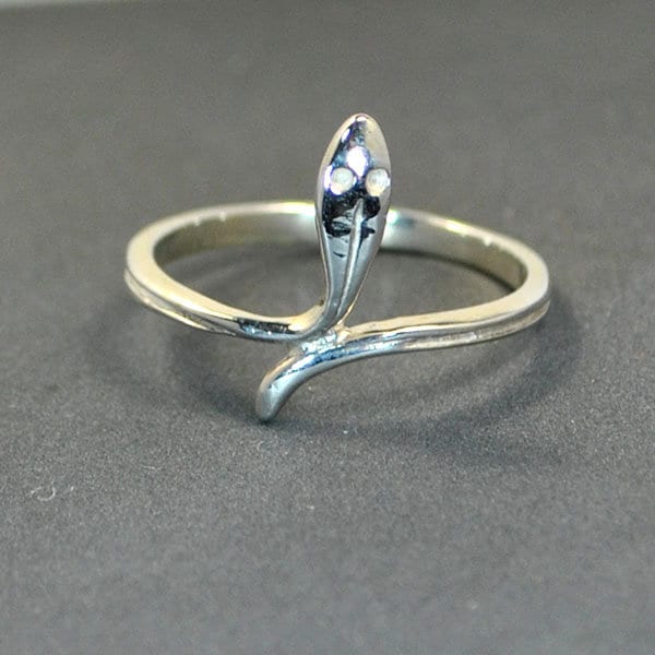 Silberner Schlangenring Silberner Schlangenring von stoneandsilverfr