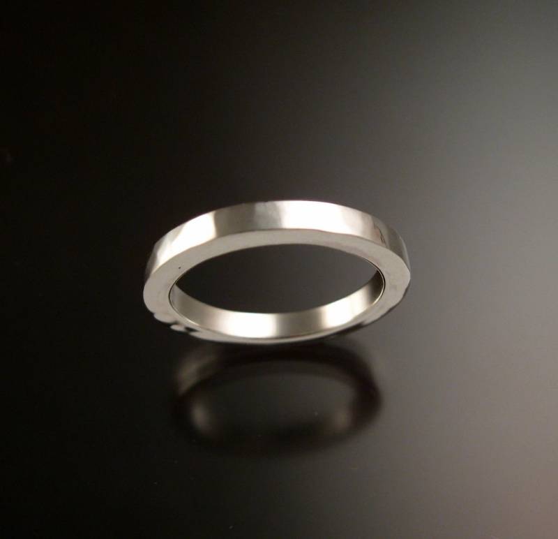 sterling Silber Ehering Leicht Gehämmert in Ihrer Größe Gefertigt sterling Silber Ehering Leicht Gehämmert in Ihrer Größe Gefertigt von stonefeverjewelry