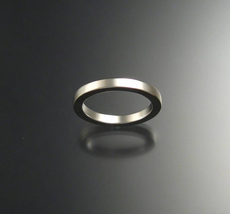 sterling Silber Quadrat Ehering Auf Bestellung in Ihrer Größe sterling Silber Quadrat Ehering Auf Bestellung in Ihrer Größe von stonefeverjewelry