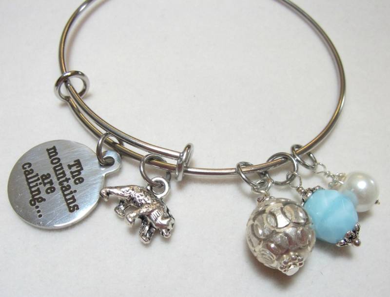 Berge Nennen Armreif von stonesnshells