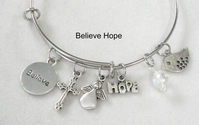 Spirituelle Inspirierende Armreif von stonesnshells