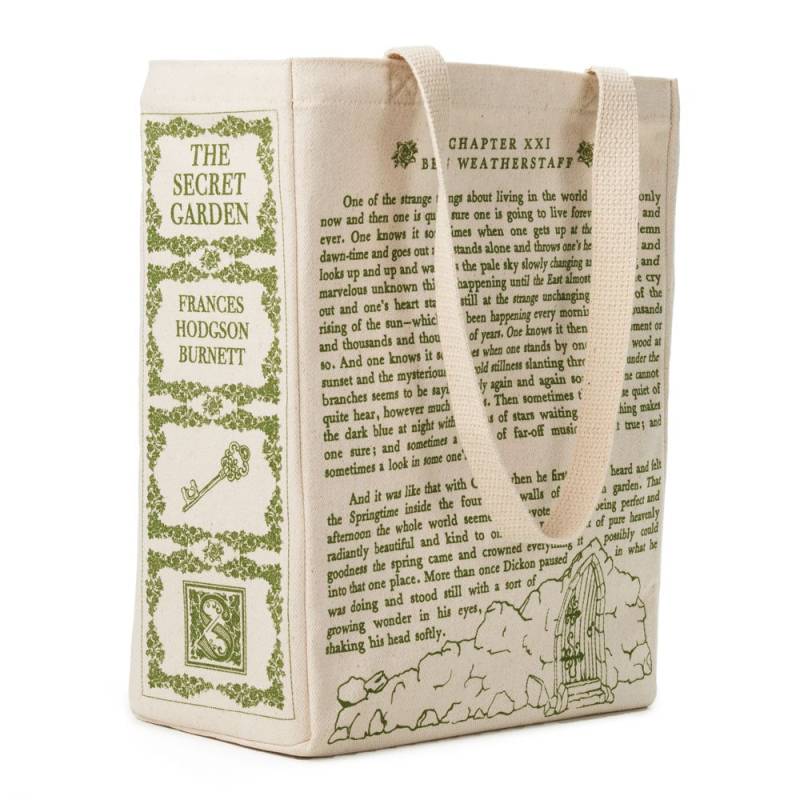 The Secret Garden Buch Tote - Frances Hodgson Burnett, Einkaufstasche, Literatur, Buchliebhaber, Bücher, Lehrer Geschenk, Geschenk Für Leser von storiarts