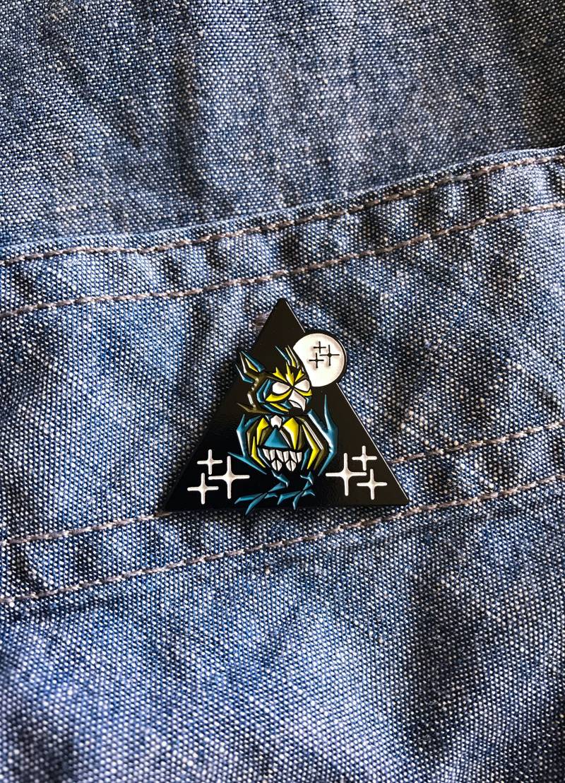 xavier Die Nacht Eule Emaille Pin xavier Die Nacht Eule Emaille Pin von stormcloudpress