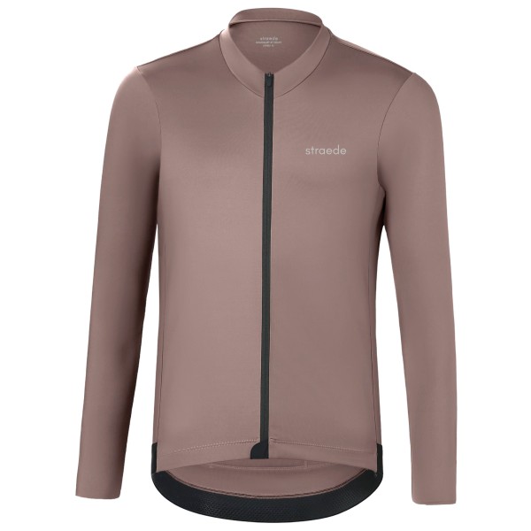 straede - Aerlig Thermal Longsleeve - Radtrikot Gr S braun von straede