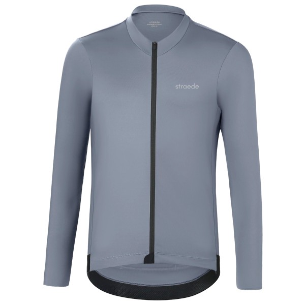 straede - Aerlig Thermal Longsleeve - Radtrikot Gr XXS grau von straede