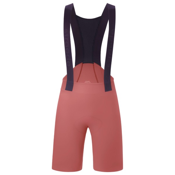 straede - Aero Endurance Bib - Radhose Gr M rot von straede
