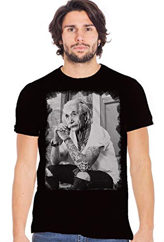 Einstein genius Tattoo Colour & Grey 18-84 Urban Men 100% Cotton fiammato Einstein genius Tattoo Colour & Grey 18-84 Urban Men 100% Cotton fiammato von street style