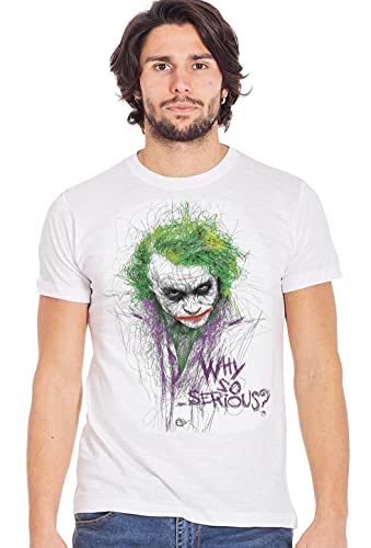 street style Joker Statato 18-38 T-Shirt Urban Men für Herren, 100% Baumwolle, geflammt, Weiß / Farbe, Large von street style