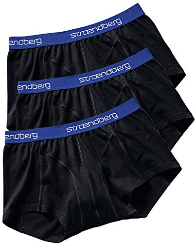 stroendberg Herren Boxershorts, Unterwäsche 3er-Pack, schwarz, M - XXL von stroendberg