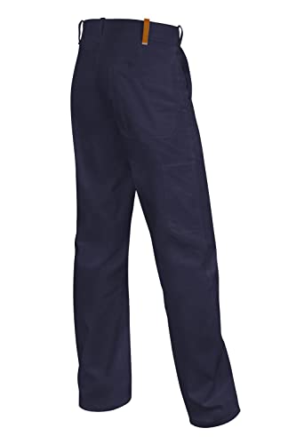 strongAnt Herren Arbeitshose Essen Bundhose Premium Qualität 100% Baumwolle 260 gr - leicht & atmungsaktiv - Farbe: Dunkelblau. Größe: 90 von strongAnt