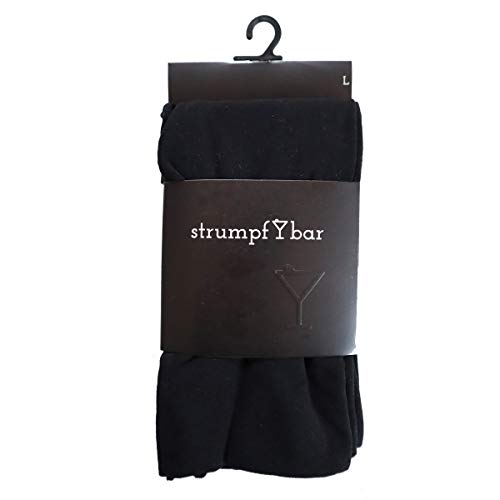 strumpfbar BLACK LADY blickdichte Strumpfhose schwarz Gr. L (Large) von strumpfbar