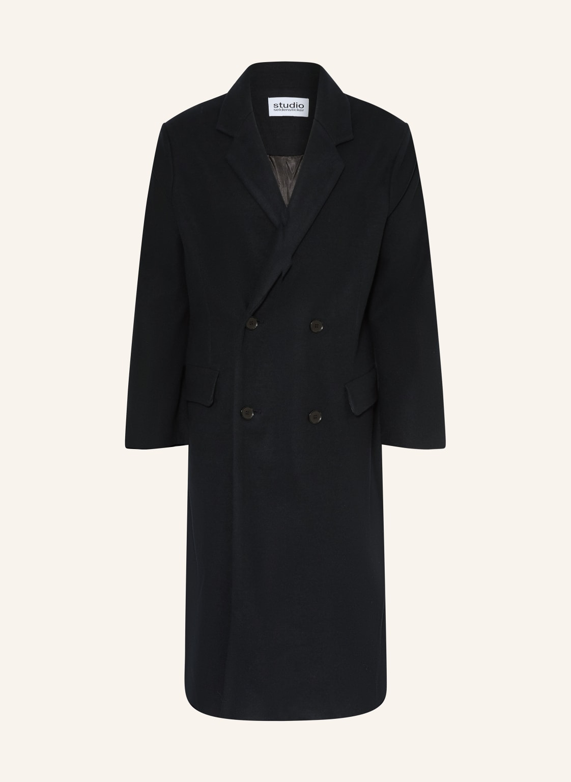 Studio Seidensticker Mantel Studio schwarz von studio seidensticker