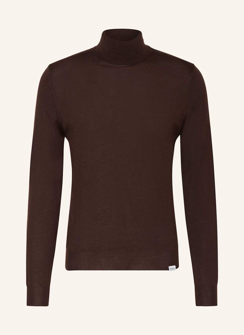 Studio Seidensticker Rollkragenpullover braun von studio seidensticker