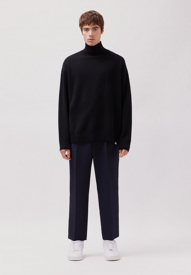 studio seidensticker Strickpullover 1/1 Stehkragen Uni von studio seidensticker