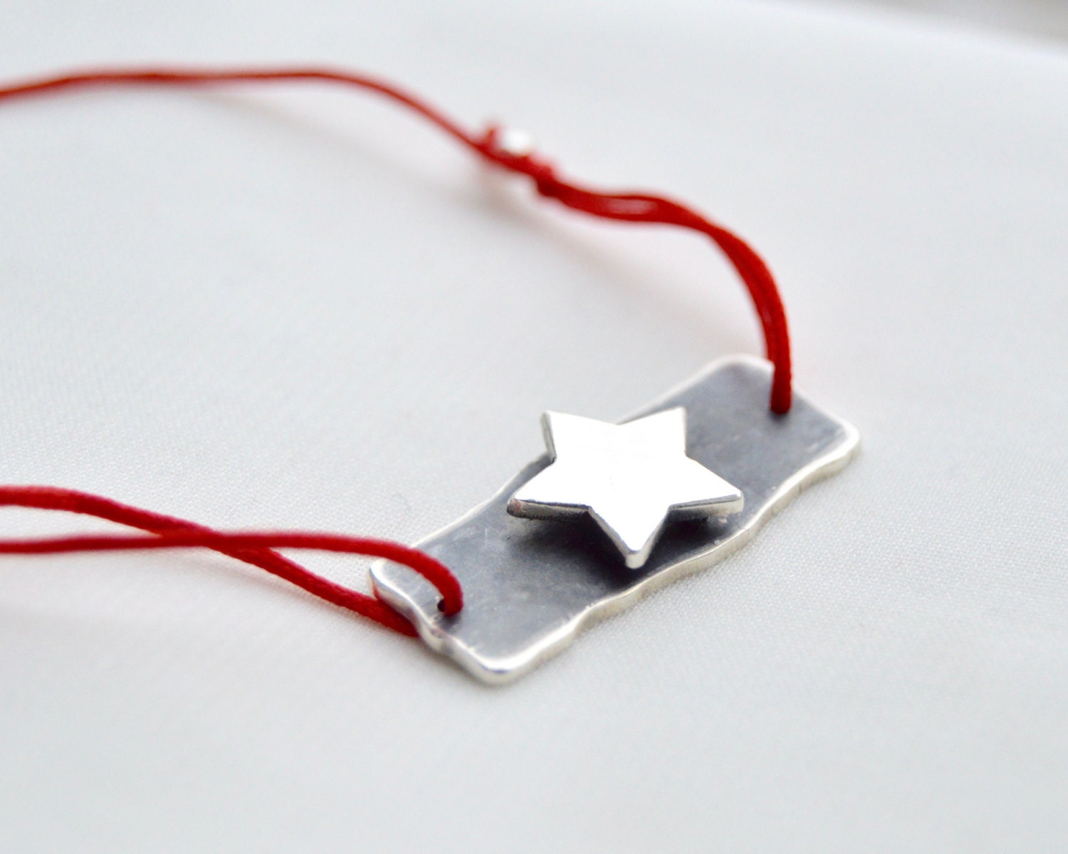 stern Charm Armband Handgemachte Rote Schnur Einstellbar Schmuck Geschenk stern Charm Armband Handgemachte Rote Schnur Einstellbar Schmuck Geschenk von studio3point