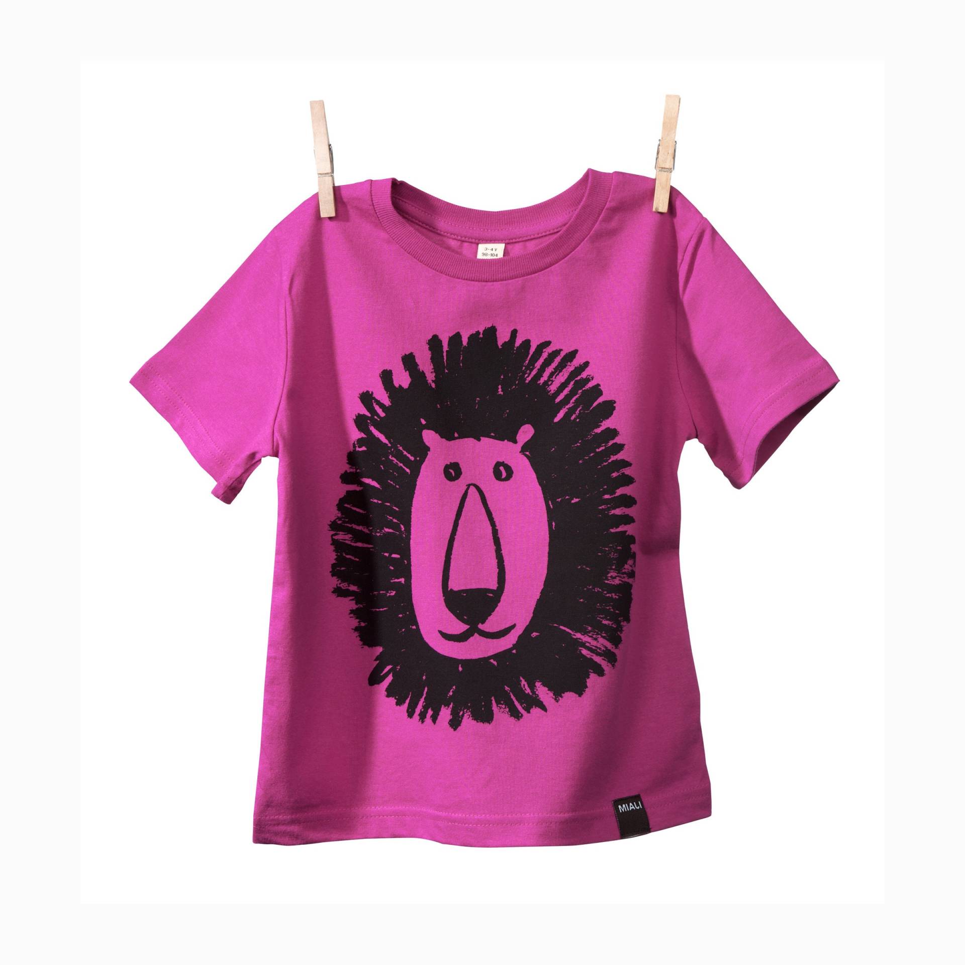 Bio-Baumwoll Top Löwe Pink von studioMIALI