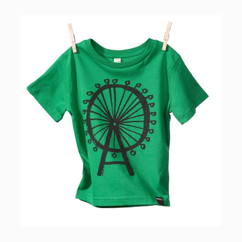 Bio-Baumwoll Top Riesenrad Grün von studioMIALI