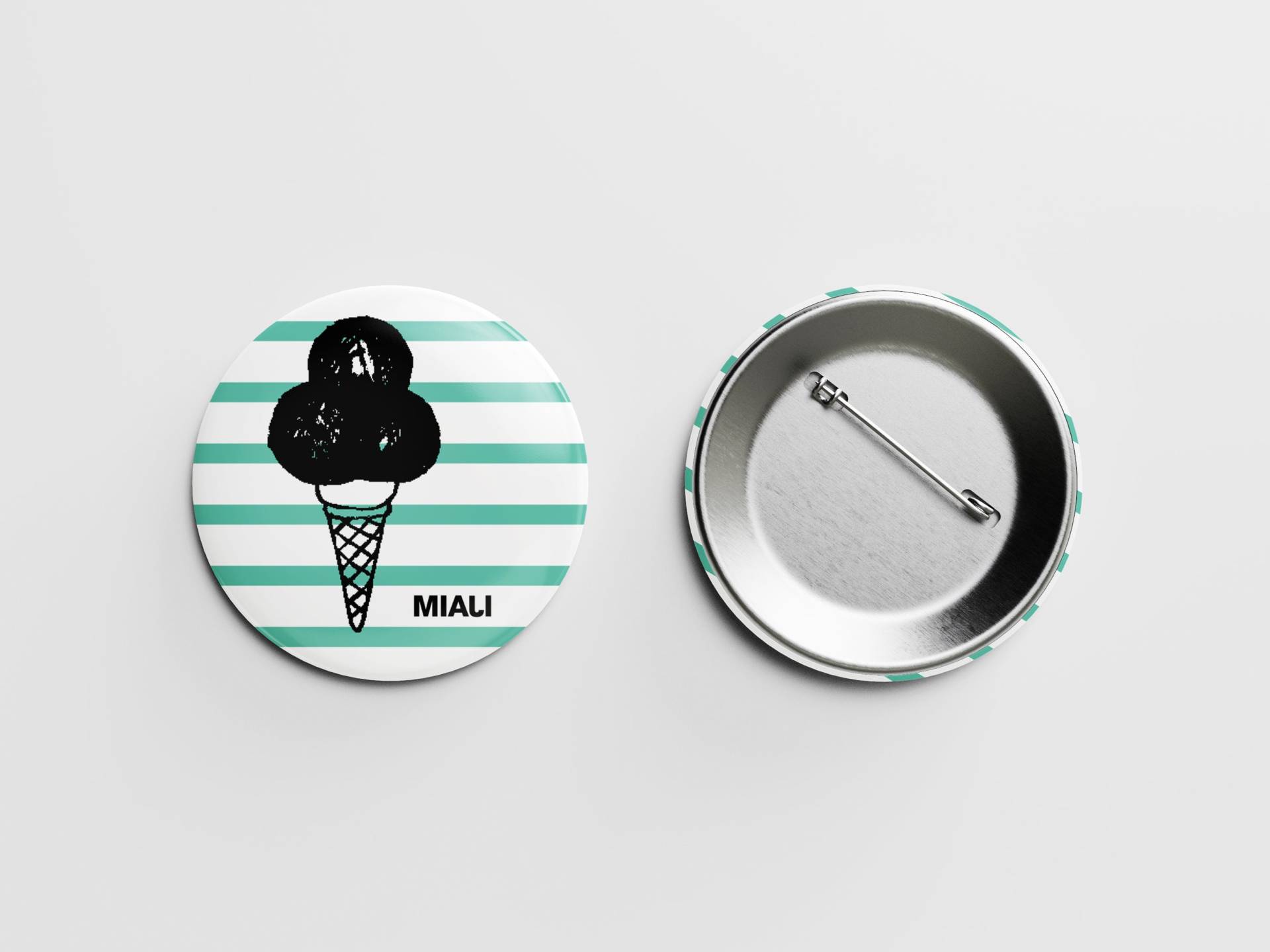 Button. Eis Button. Eis von studioMIALI