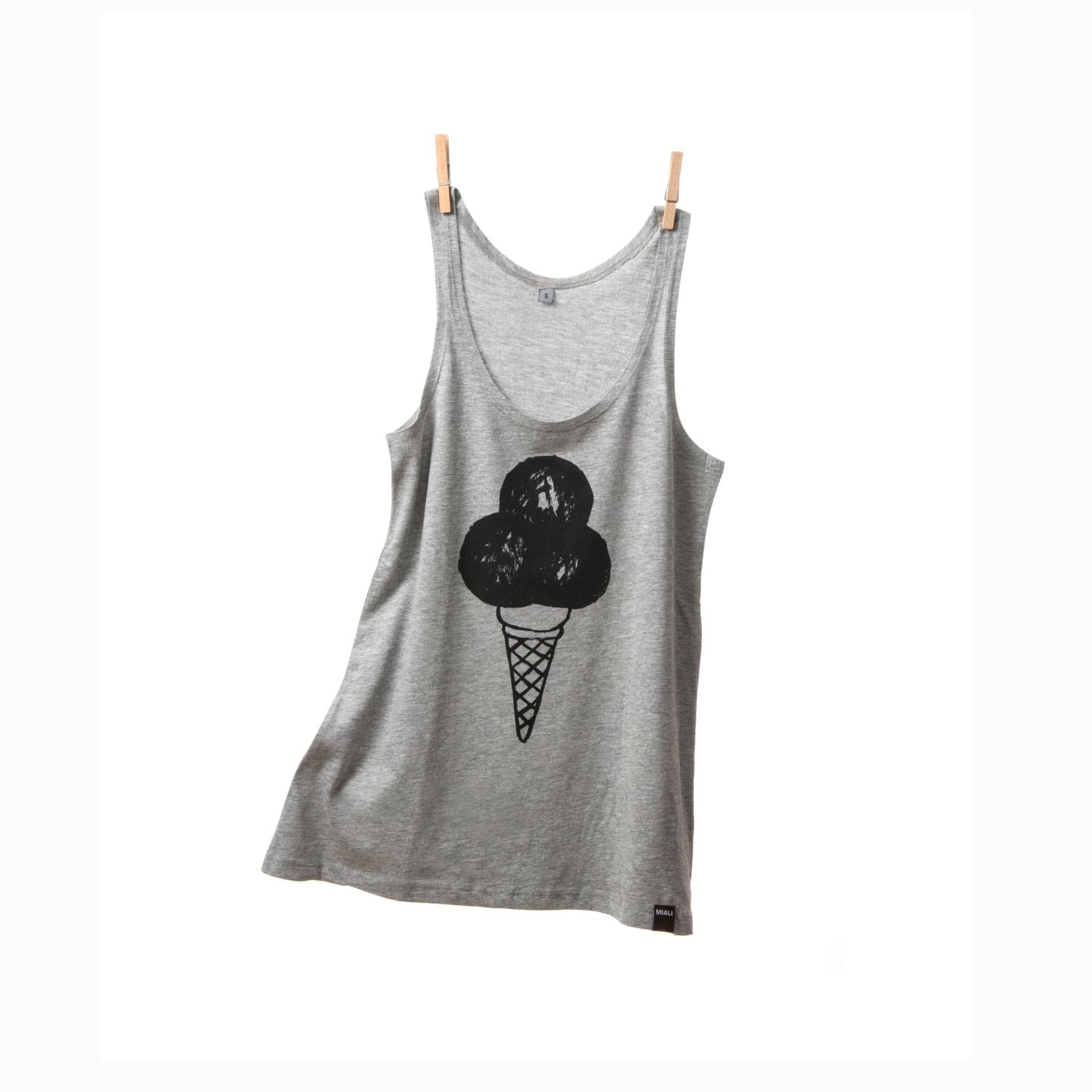 Damen Bio-Baumwoll Top Eis von studioMIALI