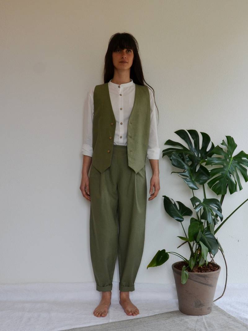 Unisex Olivenweste Unisex Olivenweste von studiociurla